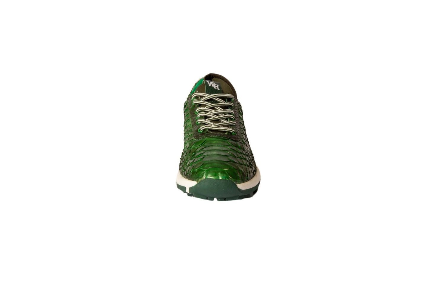 W&H Men's Viper - Python Golf Shoes in Green